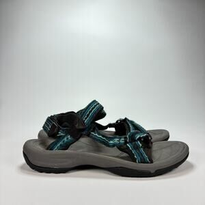 Teva Terra Fi Lite Blue Teal Black Outdoor Hiking Sandals 1001474 Women's Sz 7.5